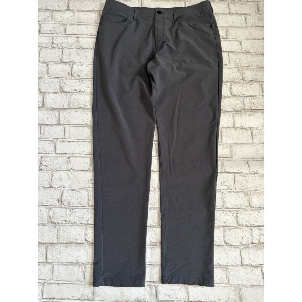 PUBLIC REC‎ Workday Straight Dark Grey' PANTS SIZE 38 X 34.5"